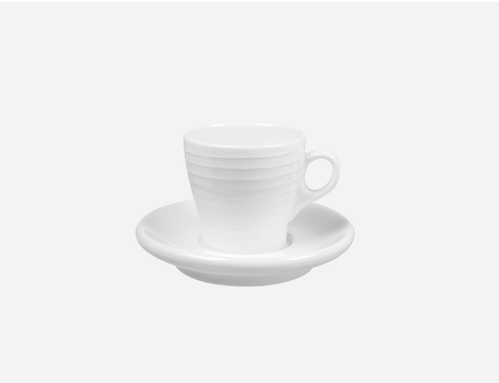 Espresso Cup& Saucer Stripe 