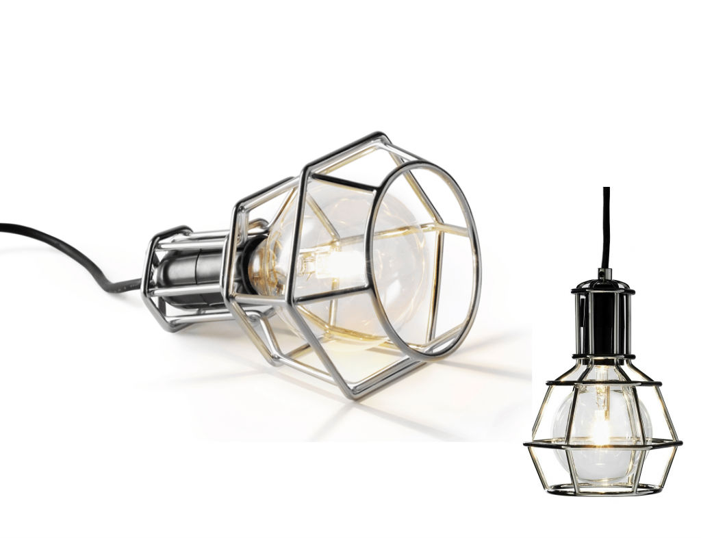 Work Lamp (Chrome)