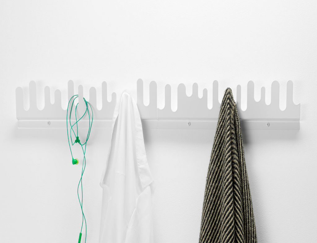 Wave hanger white