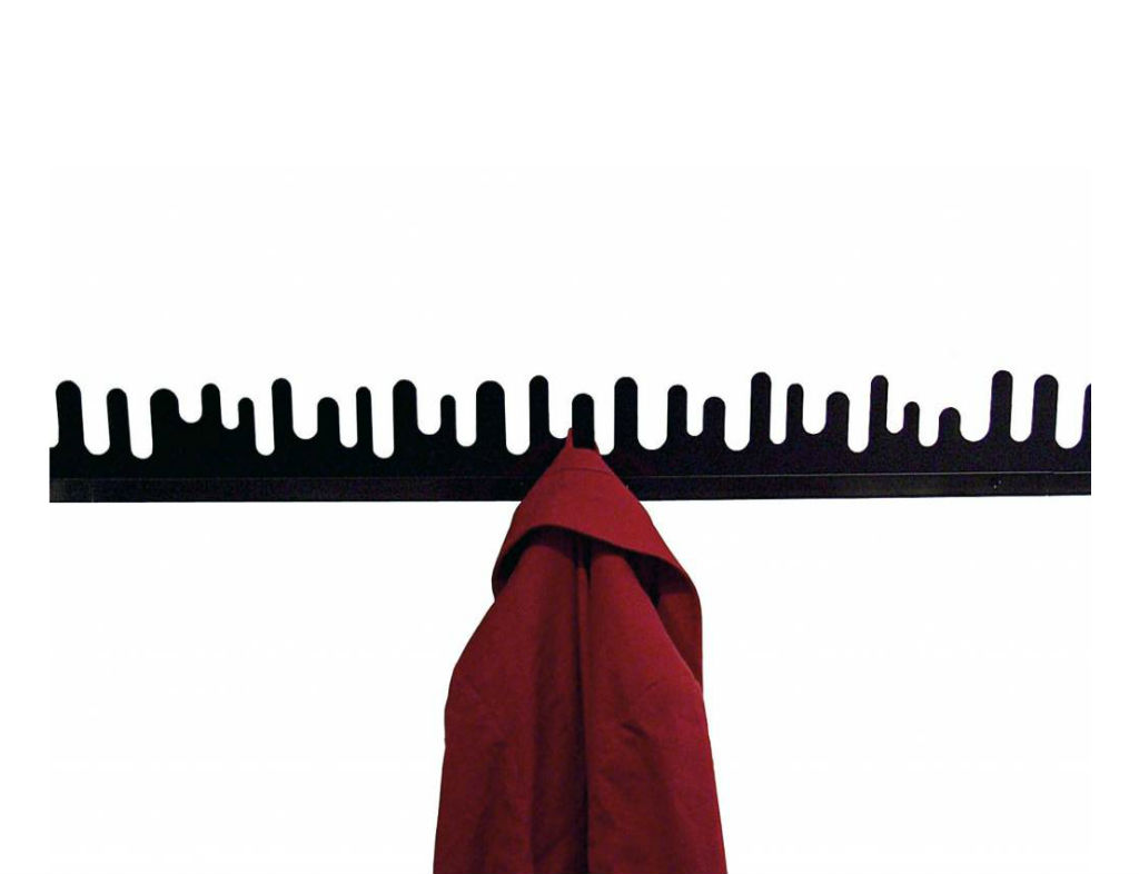 Wave hanger black