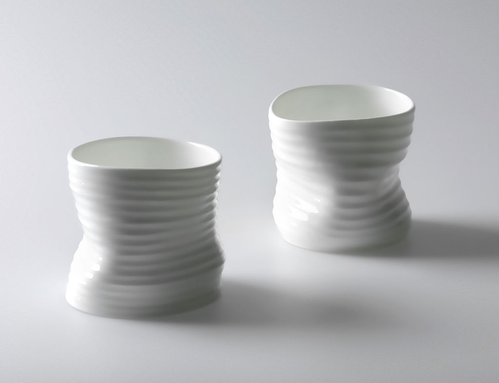 Quake Mugs White(เช็ต2ใบ)