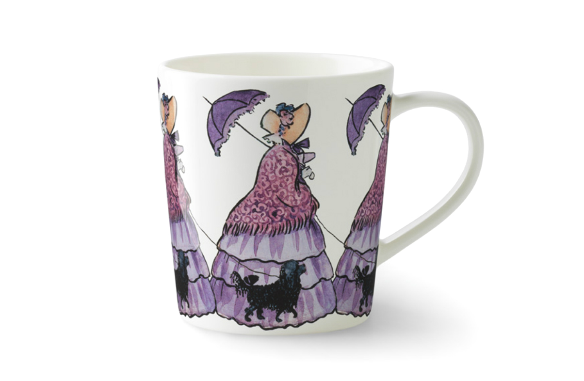 Mug with handle,Aunt Lavender 