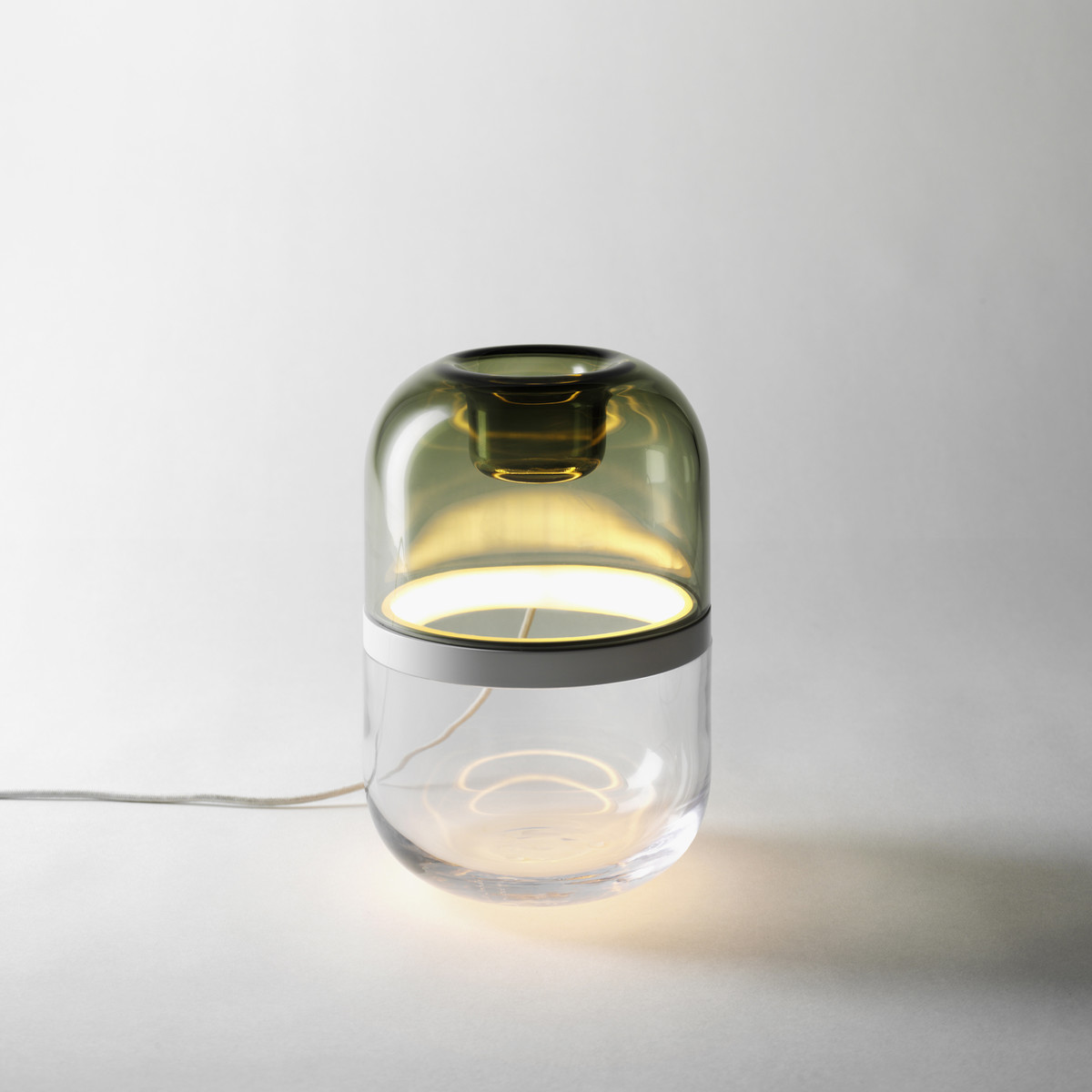 Demi lamp small green 